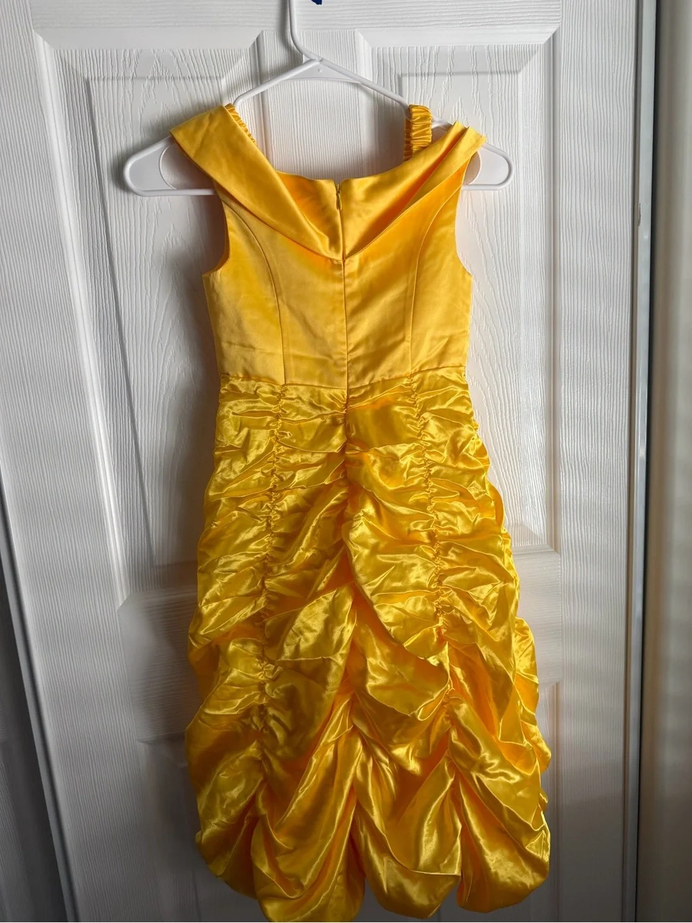 Kids Costume. Belle. Yellow Gold Dress.